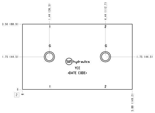YCE | Manifolds » Line mount | Sun Hydraulics